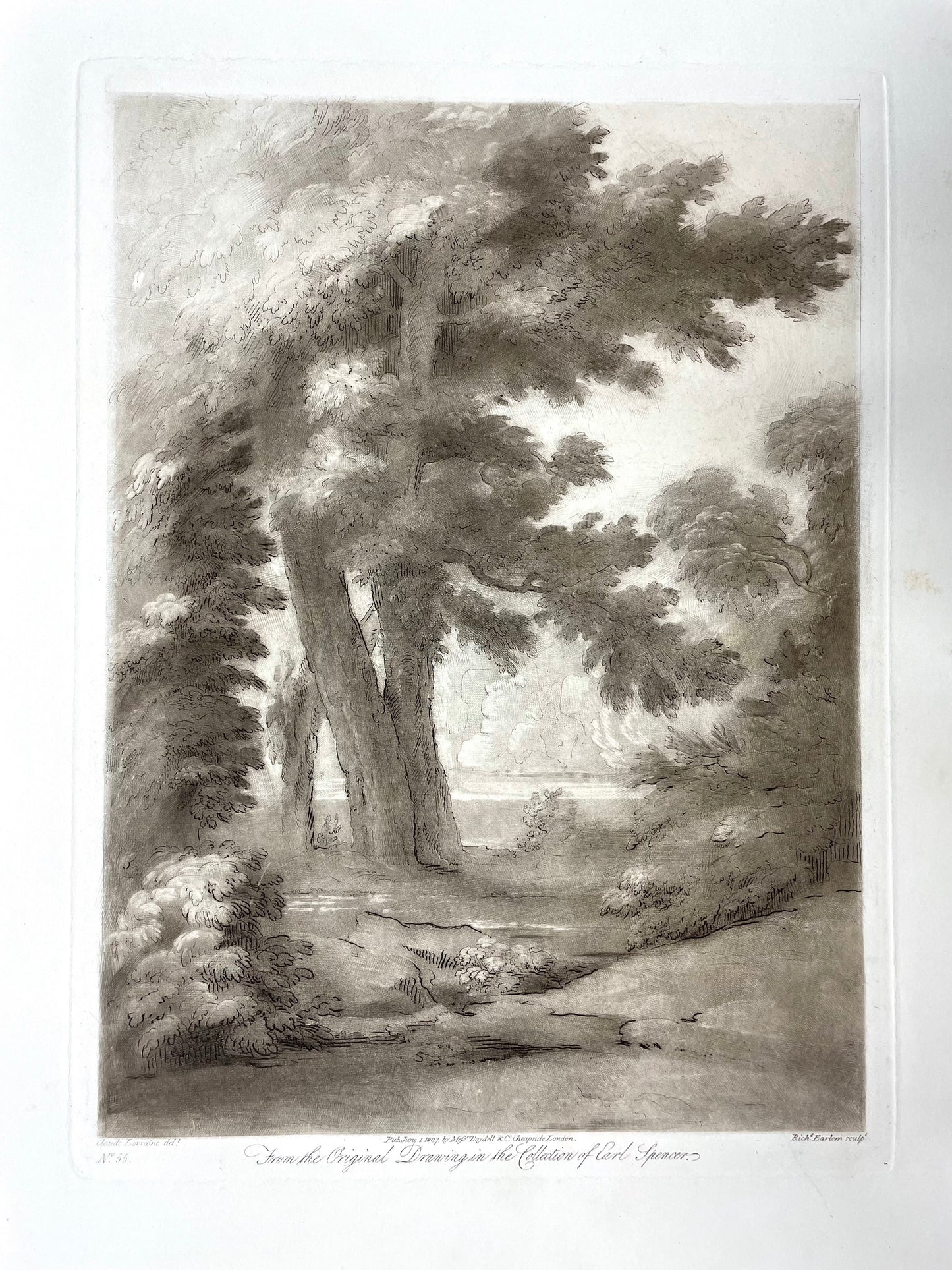 From the Original Drawing in the Collection of Earl Spencer, Claude Lorrain, 1807