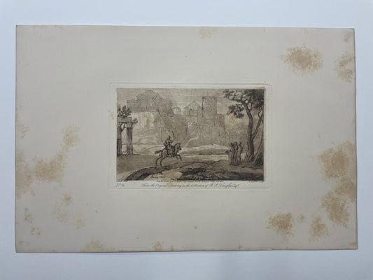 From the Original Drawing in the Collection of R.P. Knight, Claude Lorrain, c. 1802