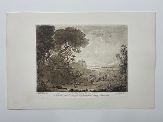 From the Original Drawing in the Collection of the Duke of Devonshire, Claude Lorrain, c. 1774