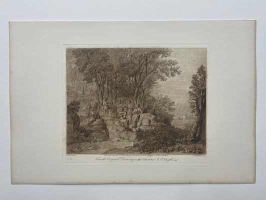 From the Original Drawing in the Collection of R.P. Knight, Claude Lorrain, c. 1802