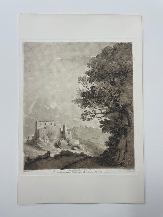 From the Original Drawing in the Collection of Earl Spencer, Claude Lorrain, c. 1807