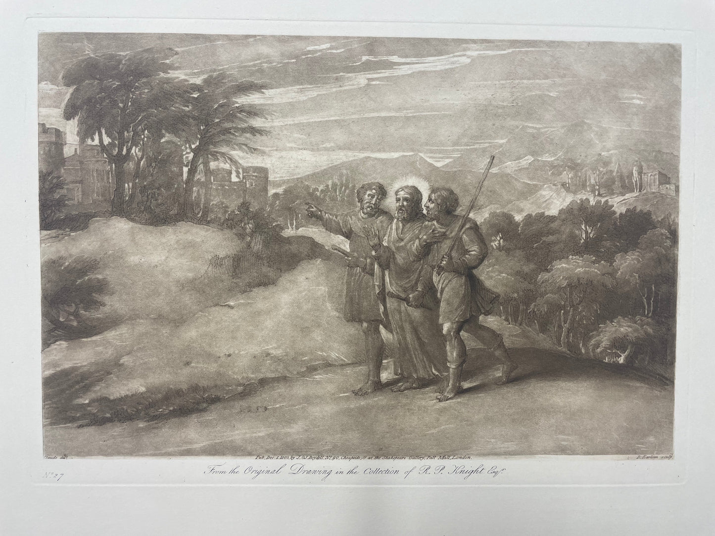 From the Original Drawing in the Collection of R.P. Knight, Claude Lorrain, c. 1803