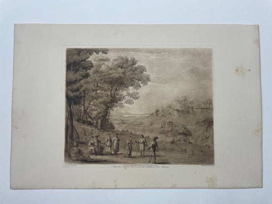 From the Original Drawing in the Collection of Earl Spencer, Claude Lorrain, c. 1807