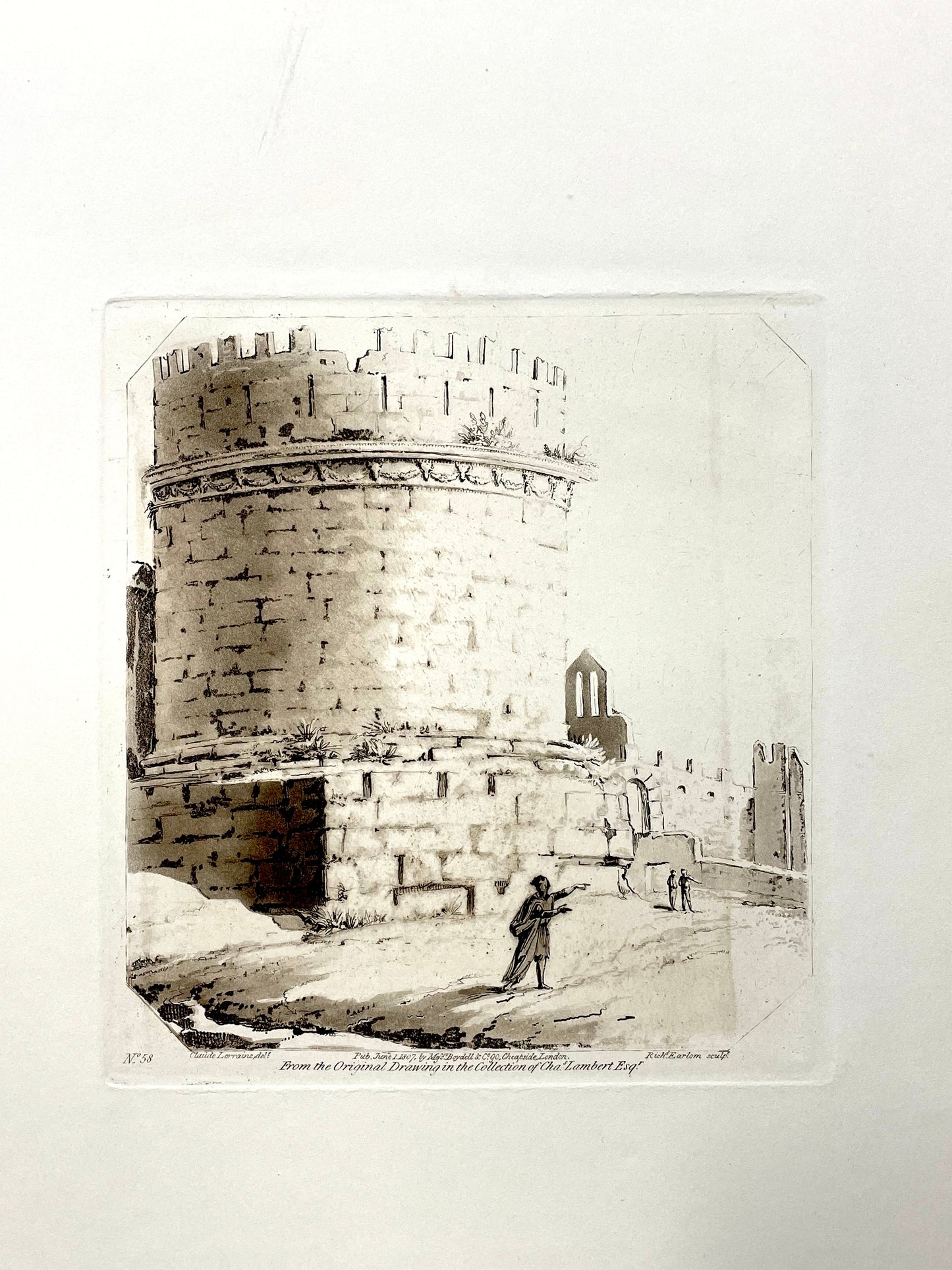 From the Original Drawing in the Collection of Charles Lambert, Claude Lorrain, C. 1807