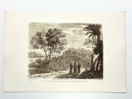 From the Original Drawing in the Collection of the Duke of Devonshire, Claude Lorrain, C. 1776