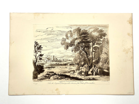 From the Original Drawing in the Collection of the Duke of Devonshire, Claude Lorrain, C. 1776