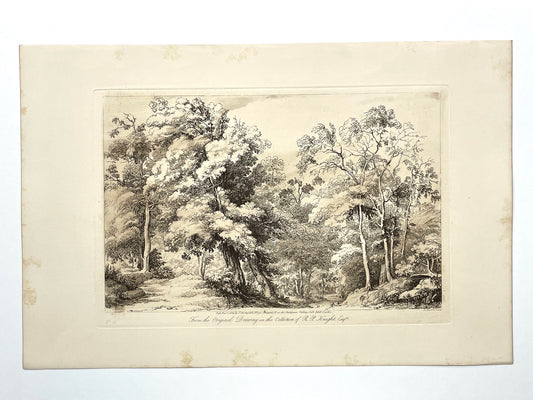 From the Original Drawing in the Collection of R.P. Knight, Claude Lorrain, C. 1803