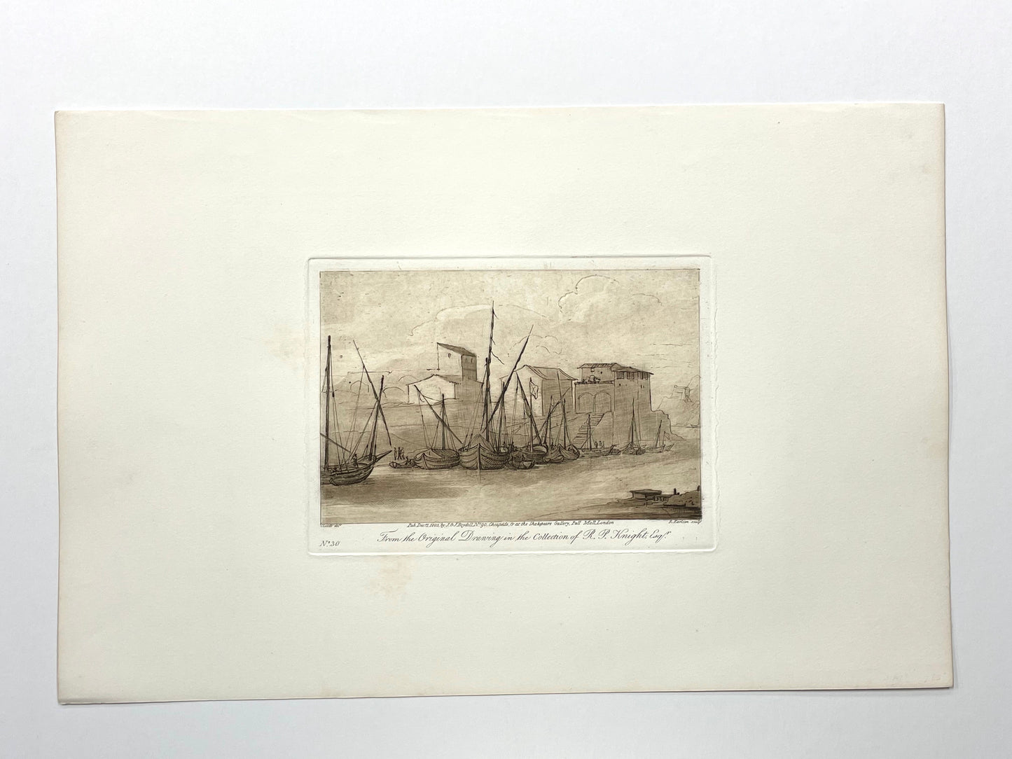 From the Original Drawing in the Collection of R.P Knight, Claude Lorrain, C. 1803