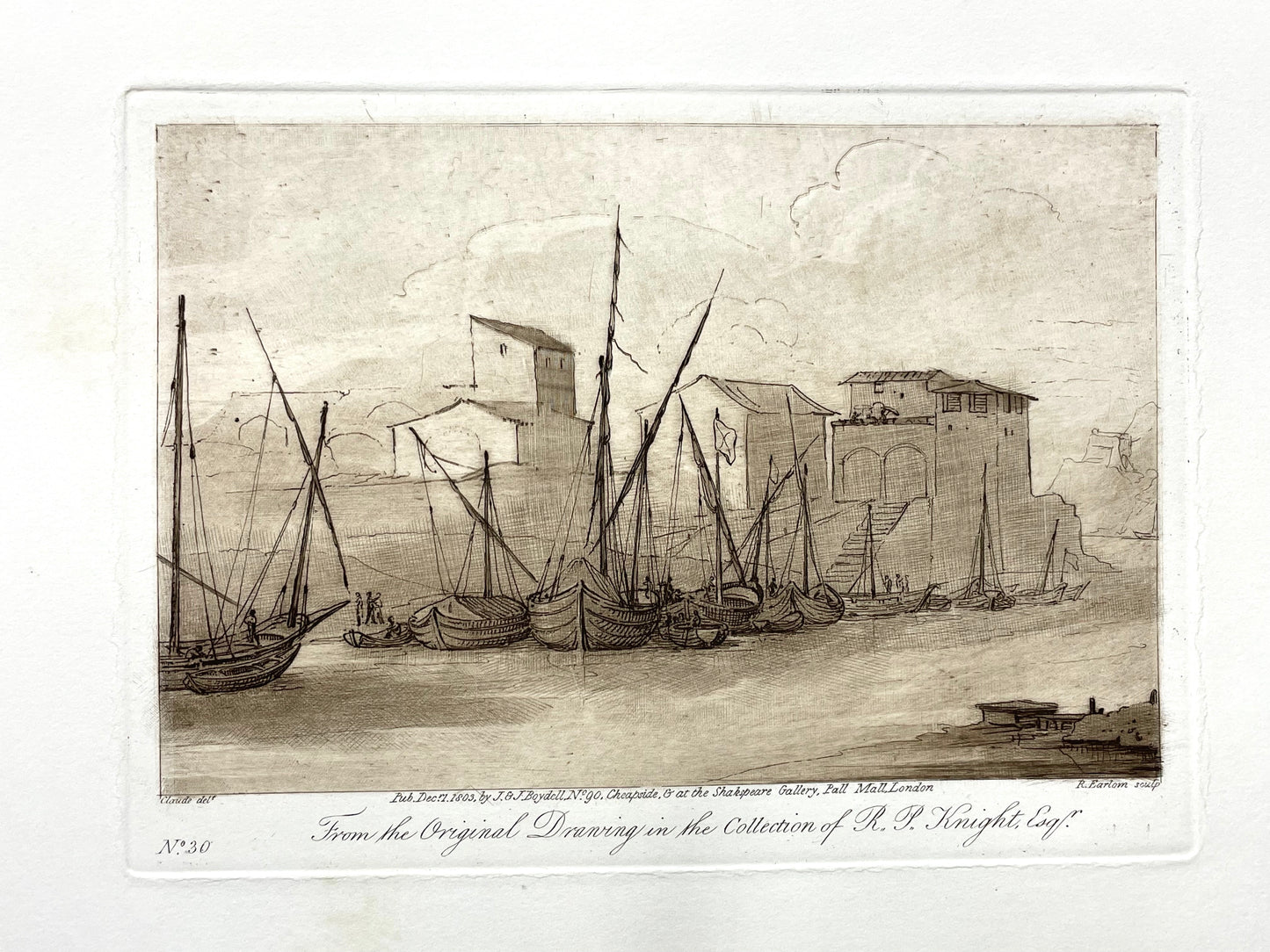 From the Original Drawing in the Collection of R.P Knight, Claude Lorrain, C. 1803