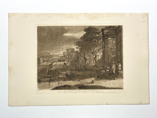 From the Original Drawing in the Collection of R.P. Knight, Claude Lorrain, C. 1803