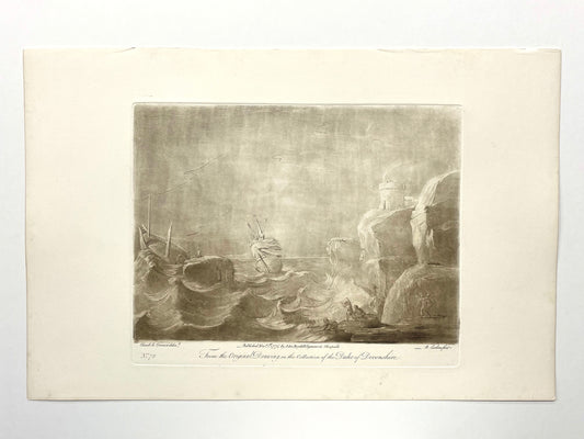 From the Original Drawing in the Collection of the Duke of Devonshire, Claude Lorrain, C. 1774