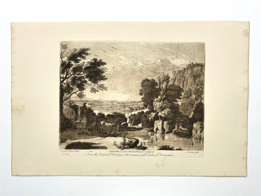 From the Original Drawing in the Collection of the Duke of Devonshire, Claude Lorrain, C. 1775