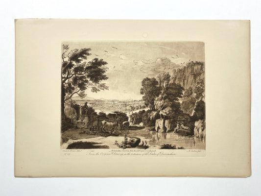 From the Original Drawing in the Collection of the Duke of Devonshire, Claude Lorrain, C. 1775