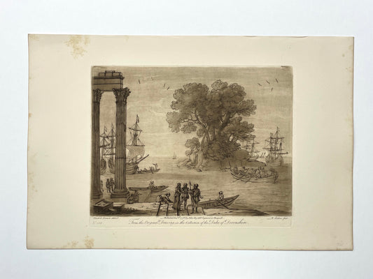 From the Original Drawing in the Collection of the Duke of Devonshire, Claude Lorrain, C. 1776