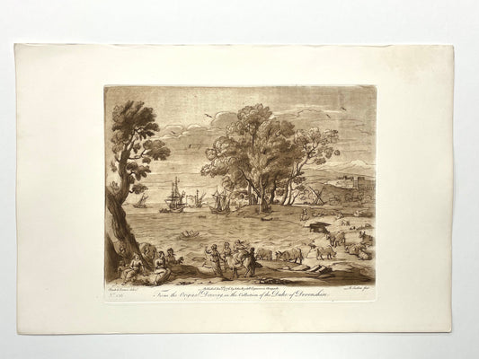 From the Original Drawing in the Collection of the Duke of Devonshire, Claude Lorrain, C. 1776