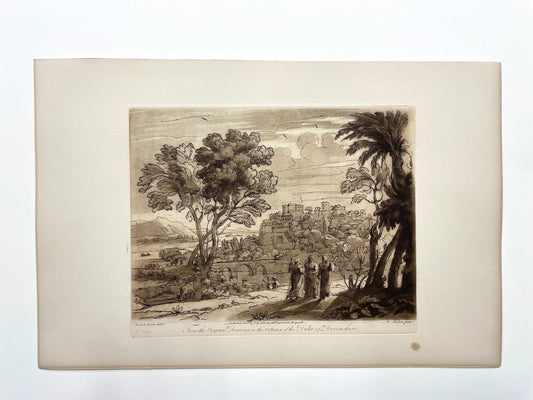 From the Original Drawing in the Collection of the Duke of Devonshire, Claude Lorrain, c. 1776