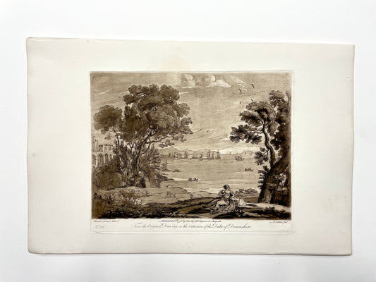 From the Original Drawing in the Collection of the Duke of Devonshire, Claude Lorrain, C. 1776