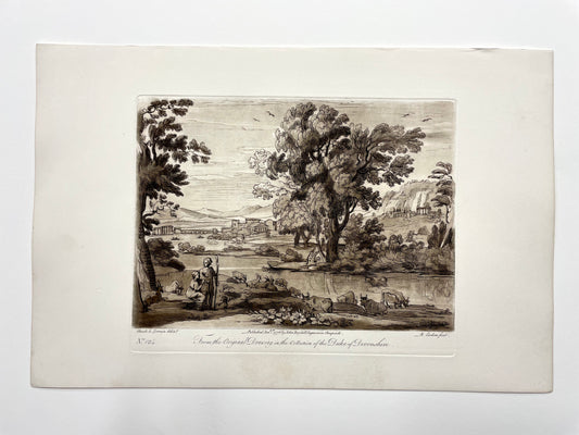 From the Original Drawing in the Collection of the Duke of Devonshire, Claude Lorrain, C. 1775