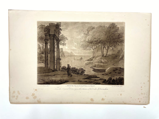 From the Original Drawing in the Collection of the Duke of Devonshire, Claude Lorrain, C. 1777