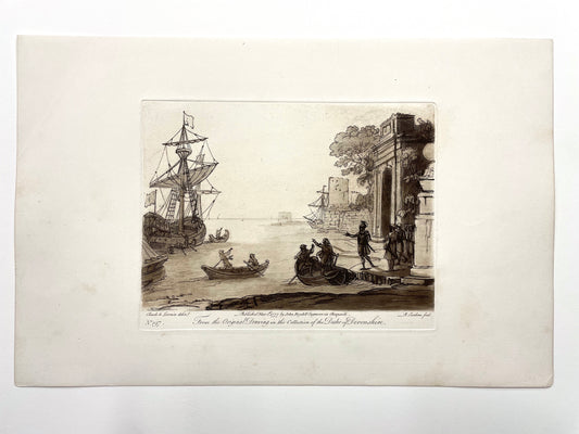 From the Original Drawing in the Collection of the Duke of Devonshire, Claude Lorrain, C. 1777