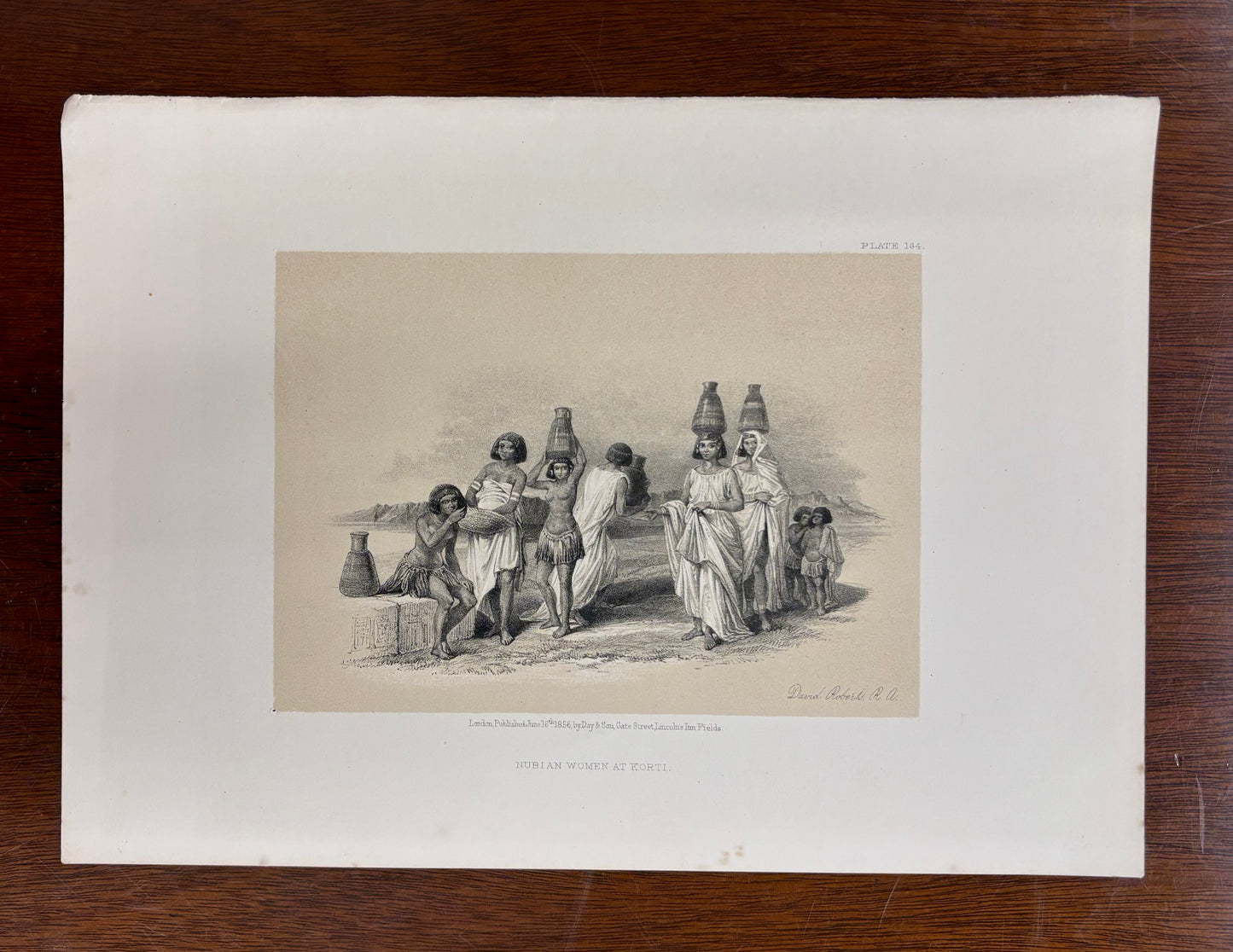 Nubian Women at Korti by David Roberts