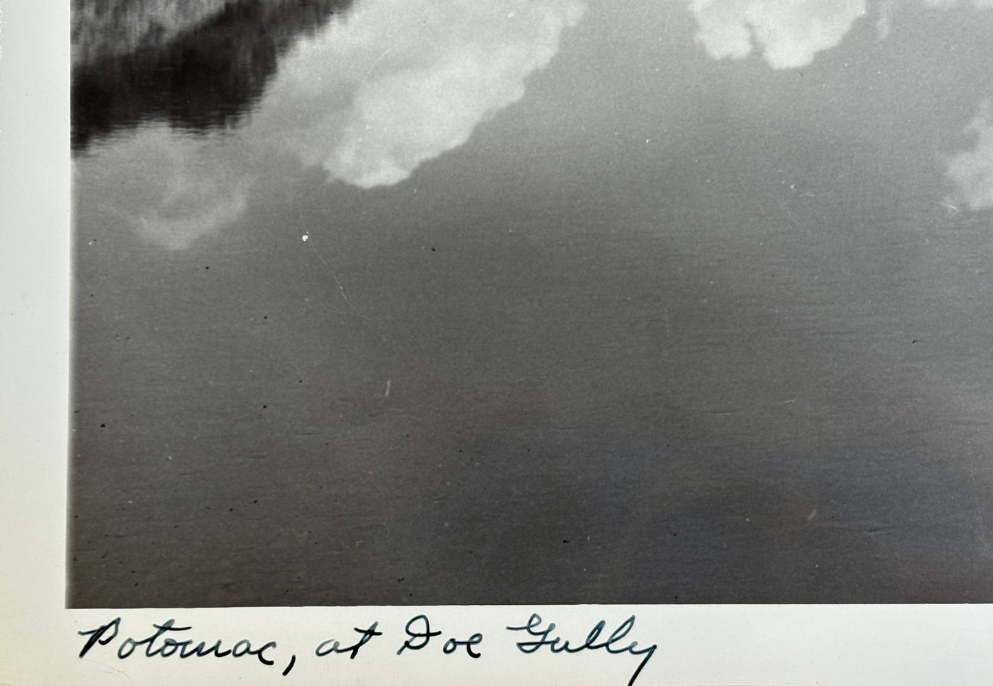 A. Aubrey Bodine, Potomac at Doe Gully, Signed Photograph, c. 1965