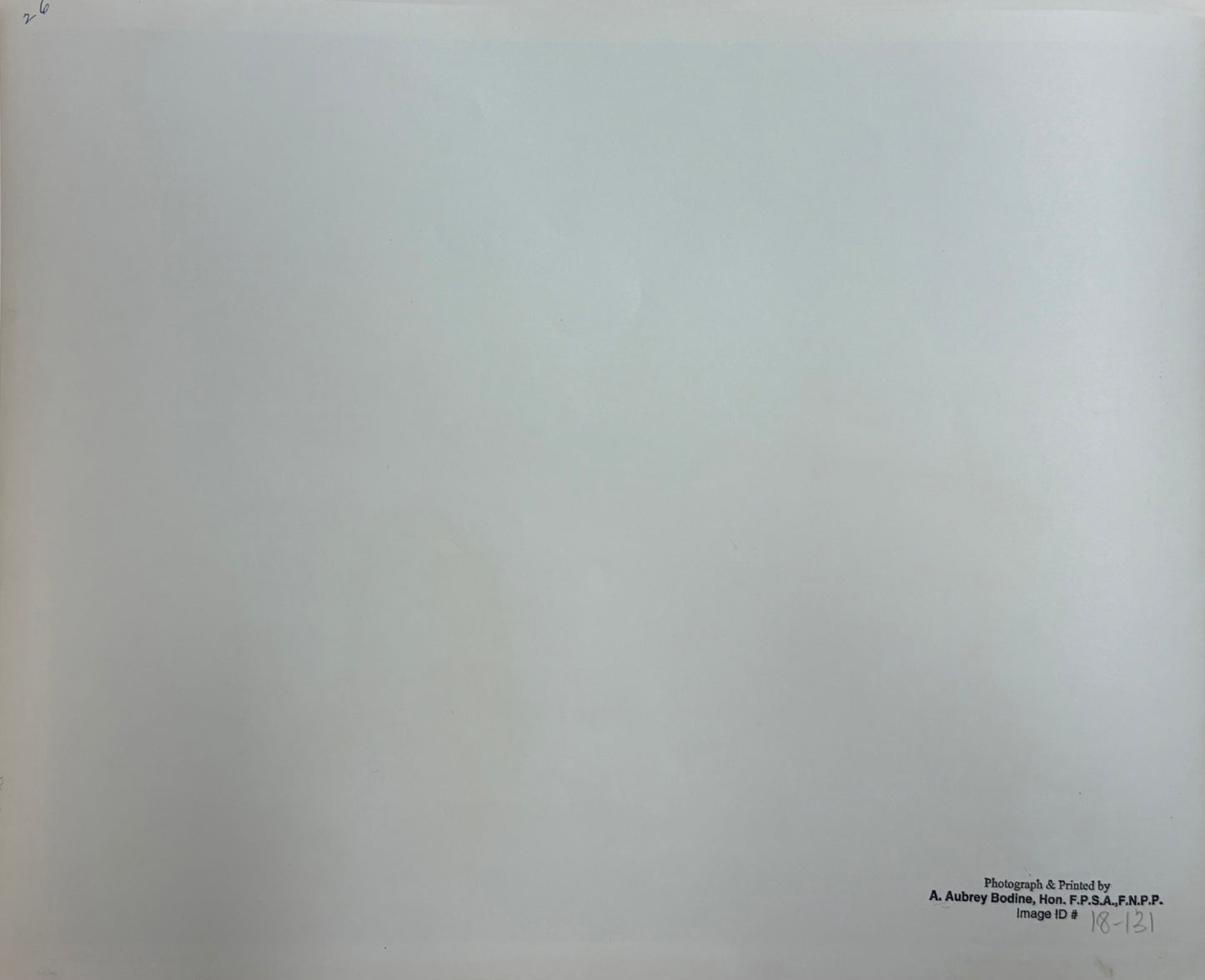 A. Aubrey Bodine, Potomac at Doe Gully, Signed Photograph, c. 1965