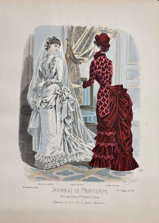 Journal le Printemps, Plate 16, November 1882