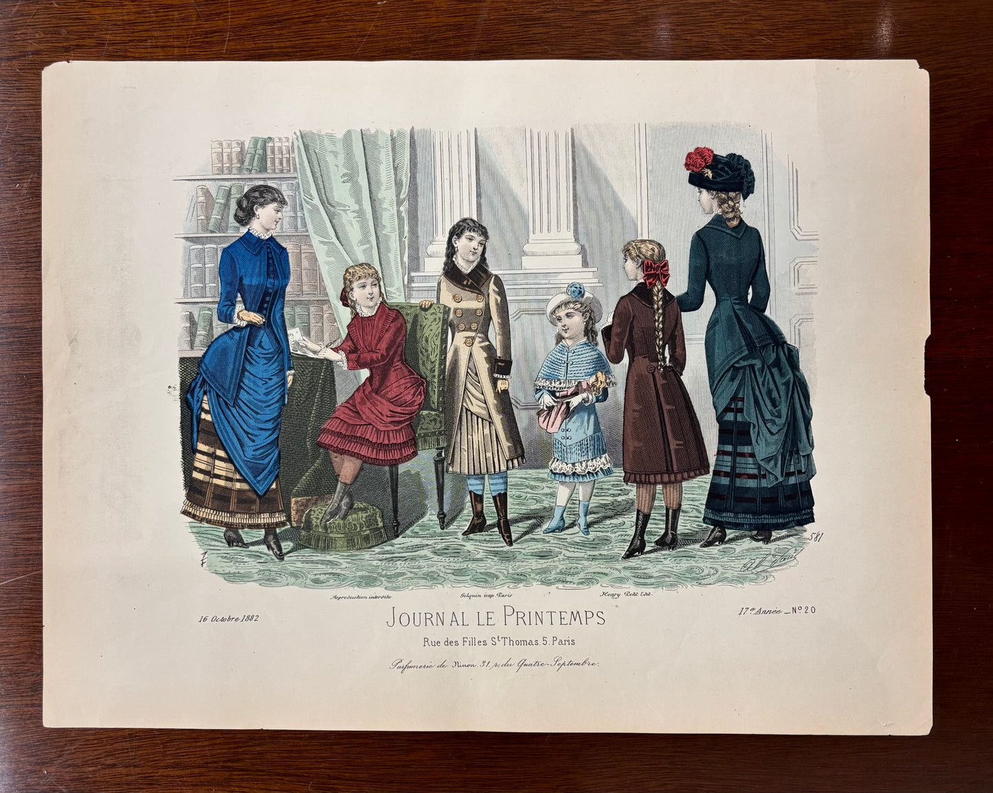 Journal le Printemps, Plate 16, January 1883