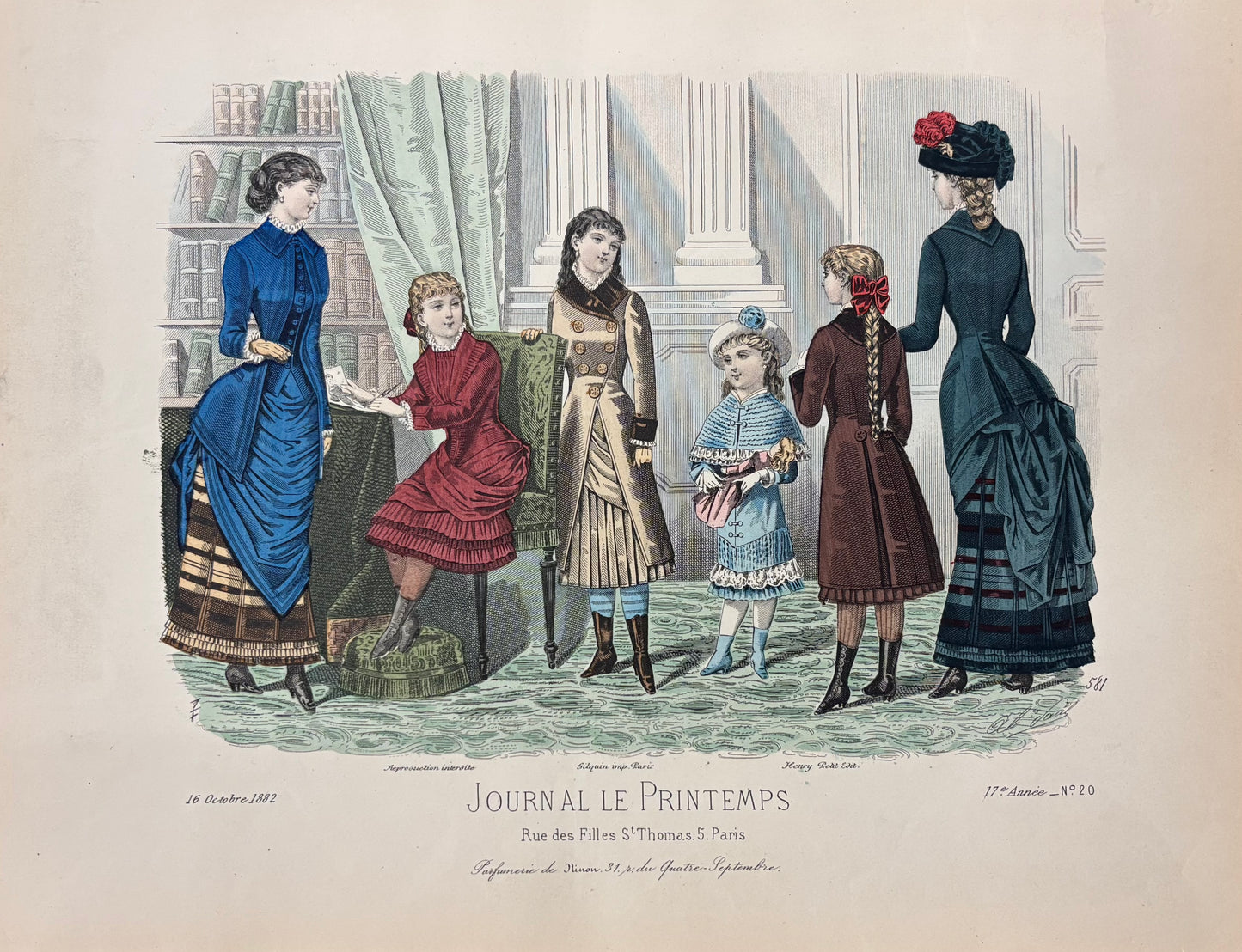 Journal le Printemps, Plate 16, January 1883