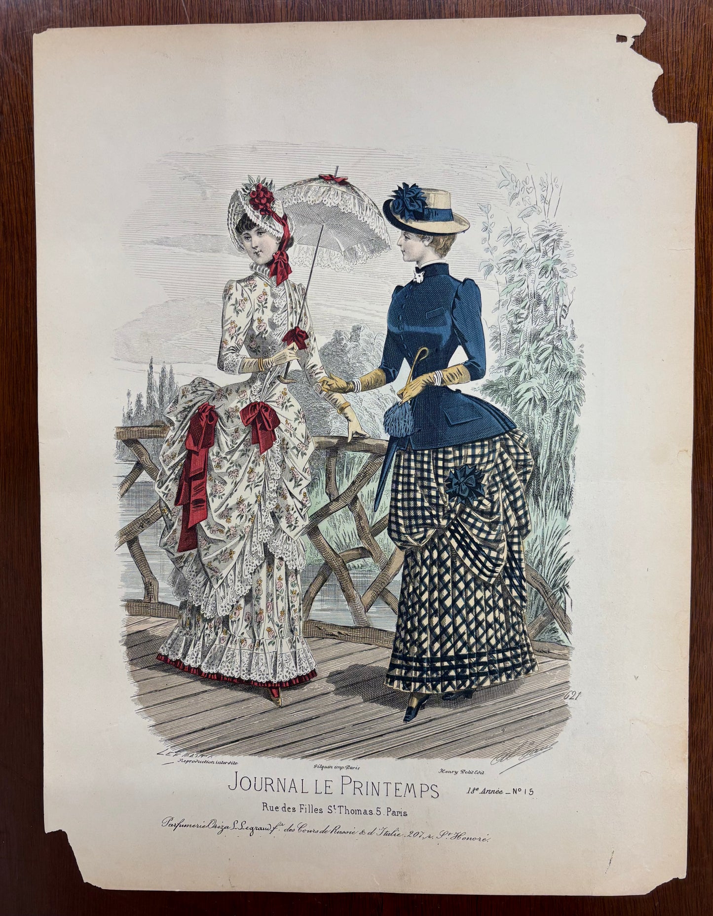 Journal le Printemps, Plate 1880