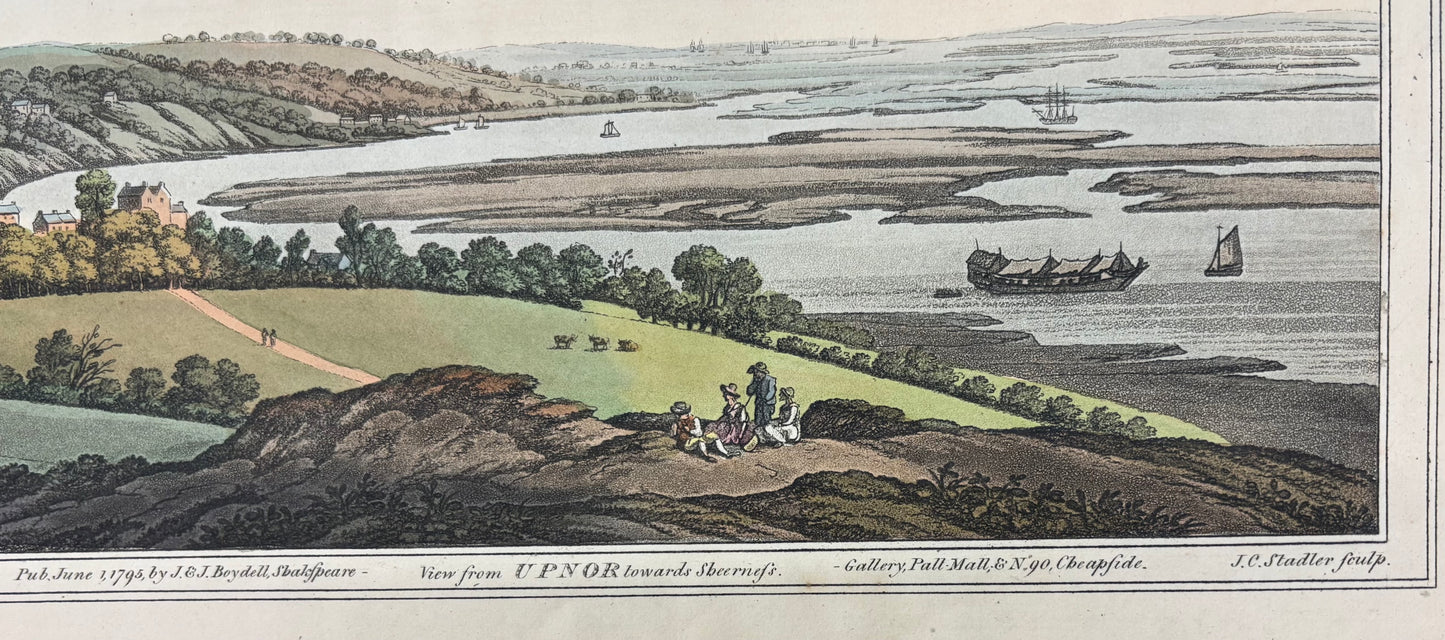 View from Upnor towards Sheerness