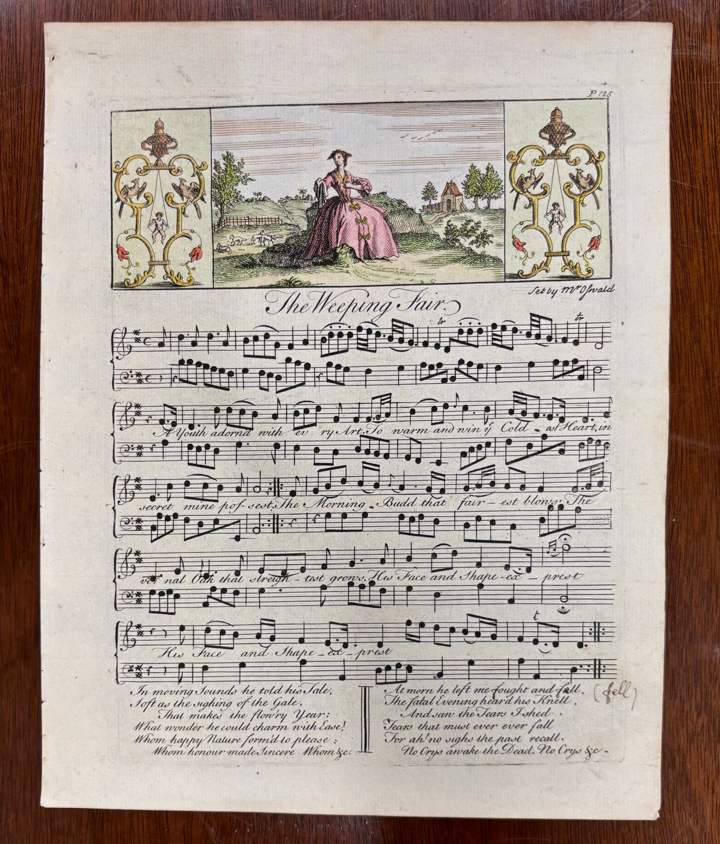The Weeping Fair, artist unknown