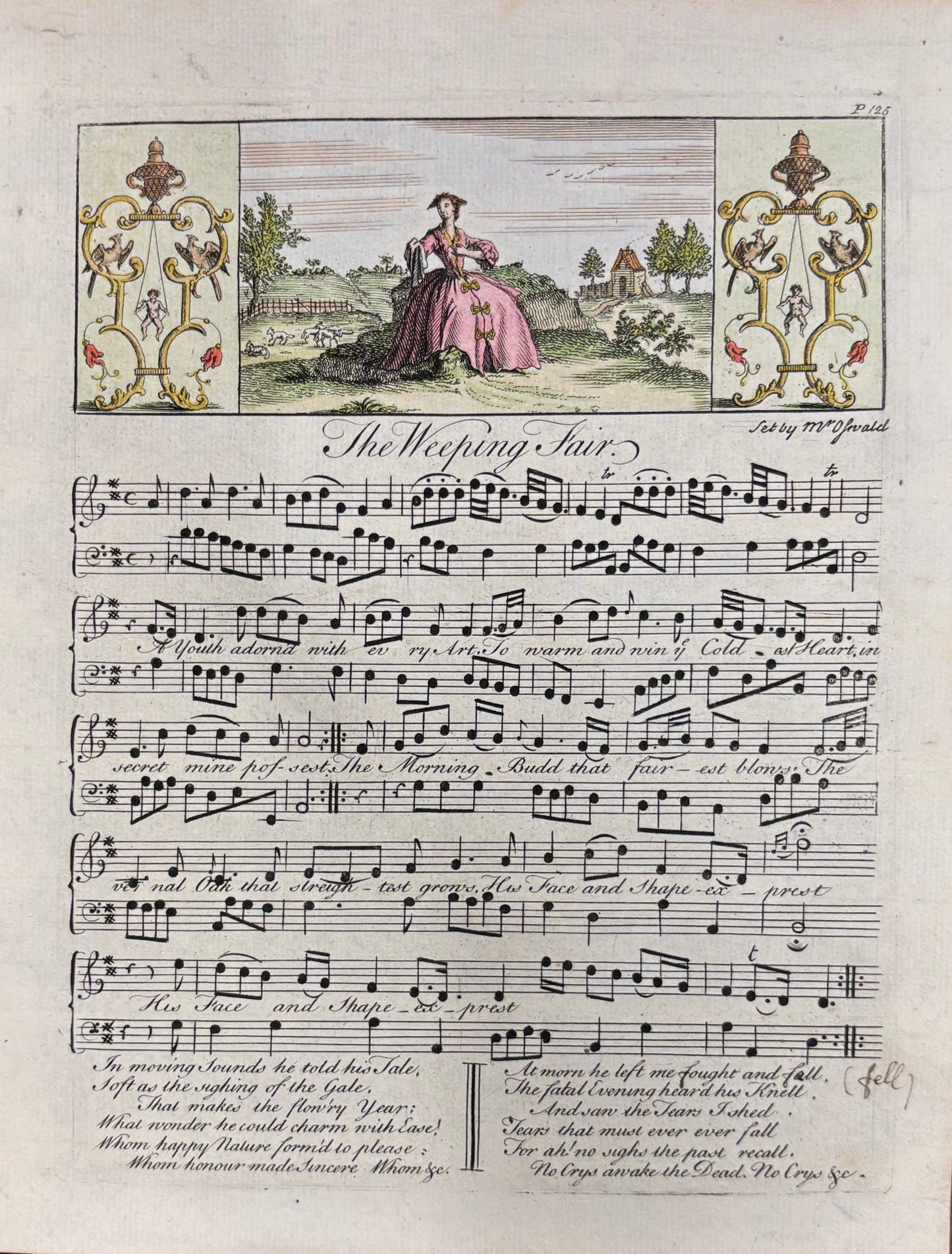 The Weeping Fair, artist unknown