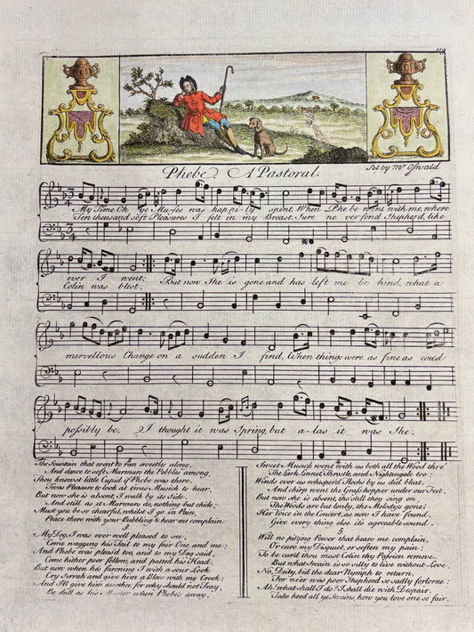 “Phebe: A Pastoral,” artist unknown