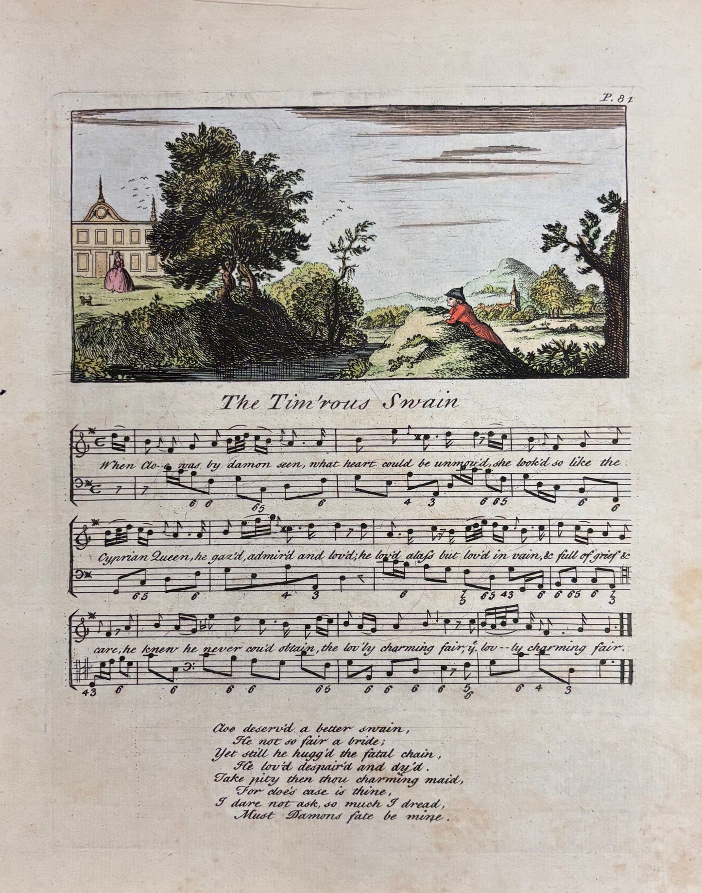 A Tim’rous Swain, artist unknown