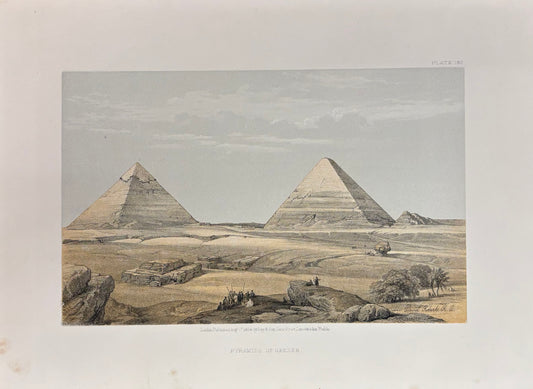 Pyramids of Geezeh by David Roberts