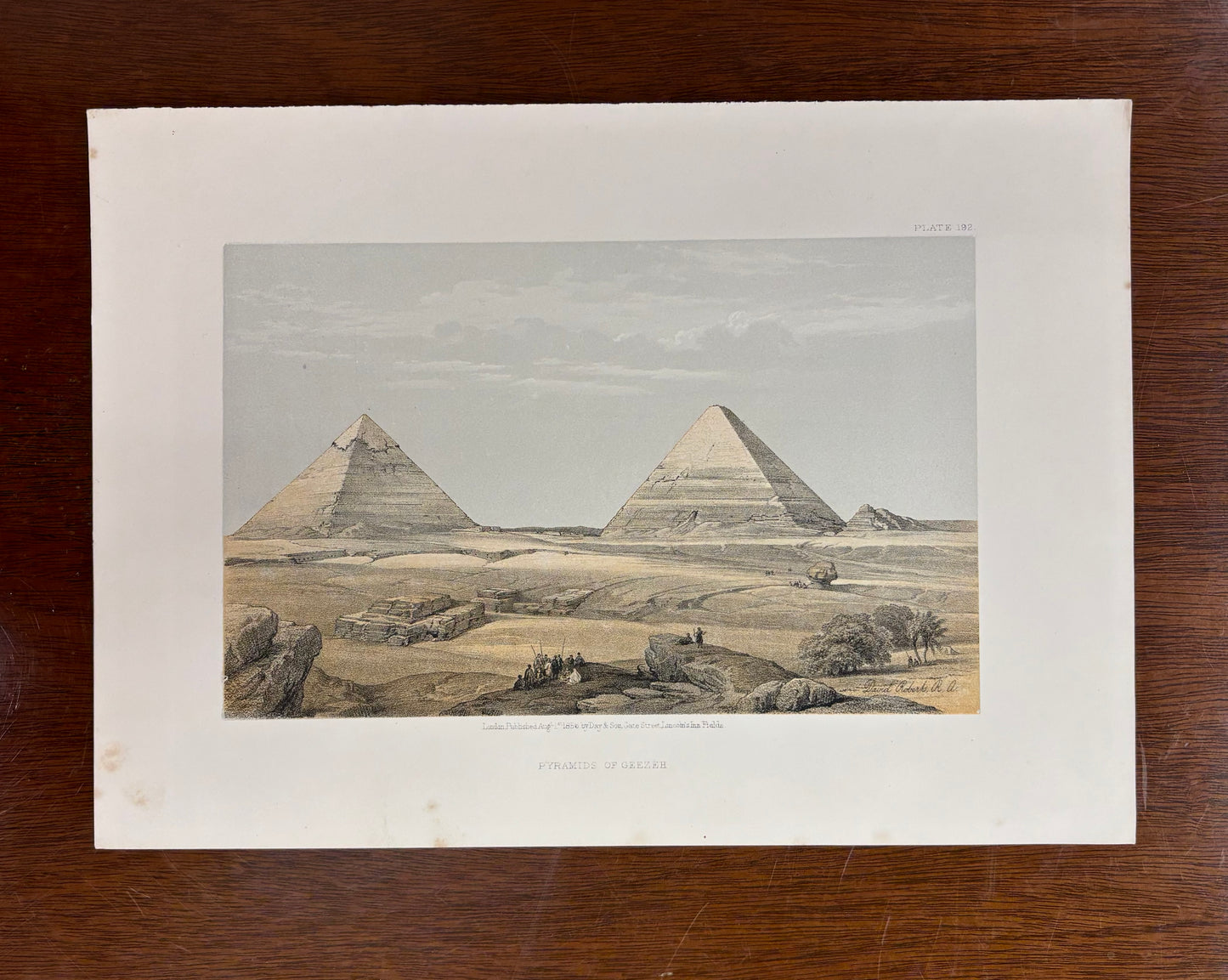 Pyramids of Geezeh by David Roberts