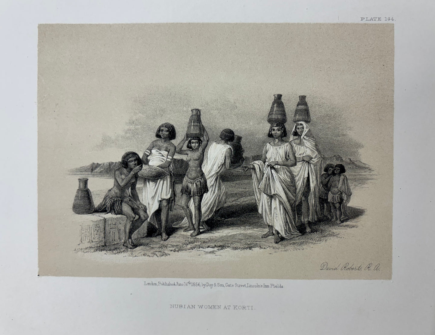 Nubian Women at Korti by David Roberts