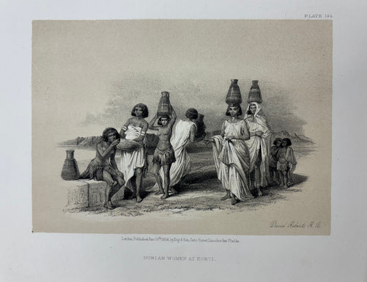Nubian Women at Korti by David Roberts