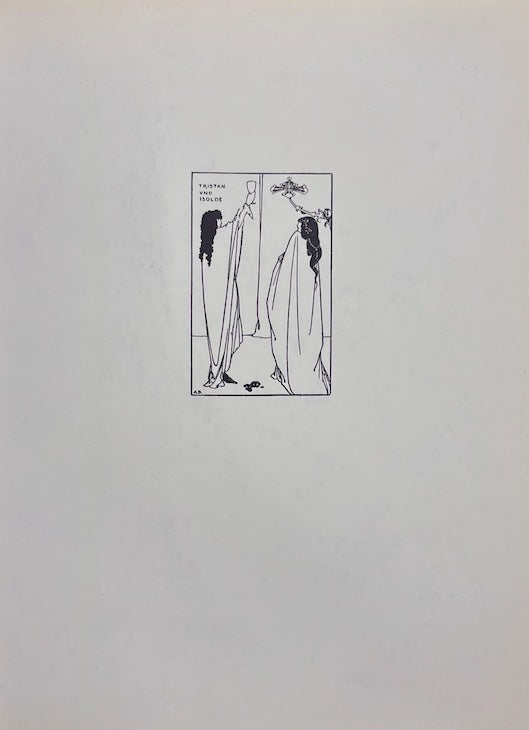 The Beax and the Belles by Aubrey Beardsley