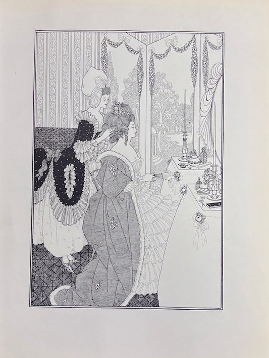 The Toilette by Aubrey Beardsley