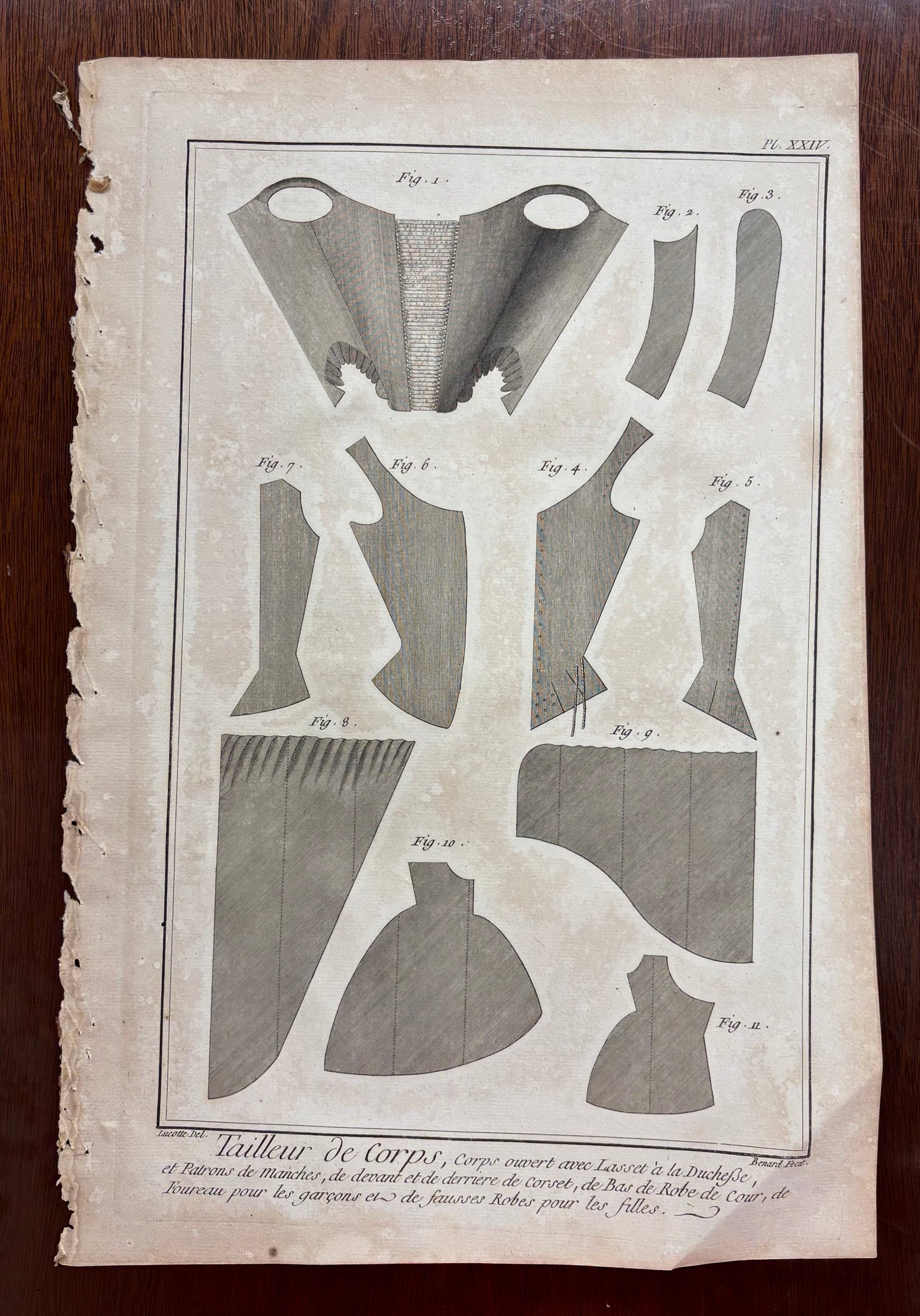 Plate XXIV, Staymaker by Louis-Jacques Goussier