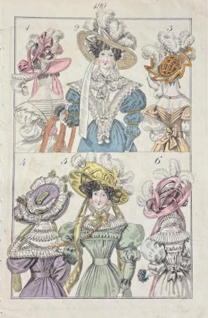 Fashion Plate 199 by an anonymous French artist