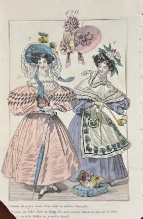 Fashion Plate 420 by an anonymous French artist