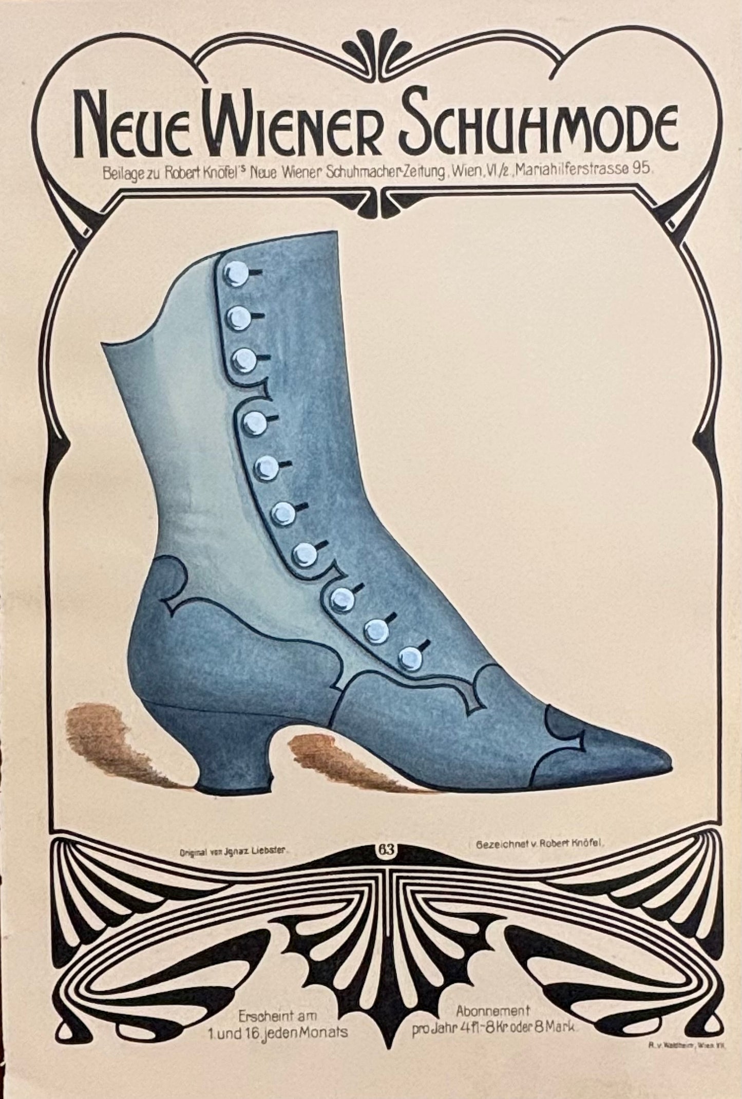 New Viennese Shoe Fashion, by Robert Knöfel
