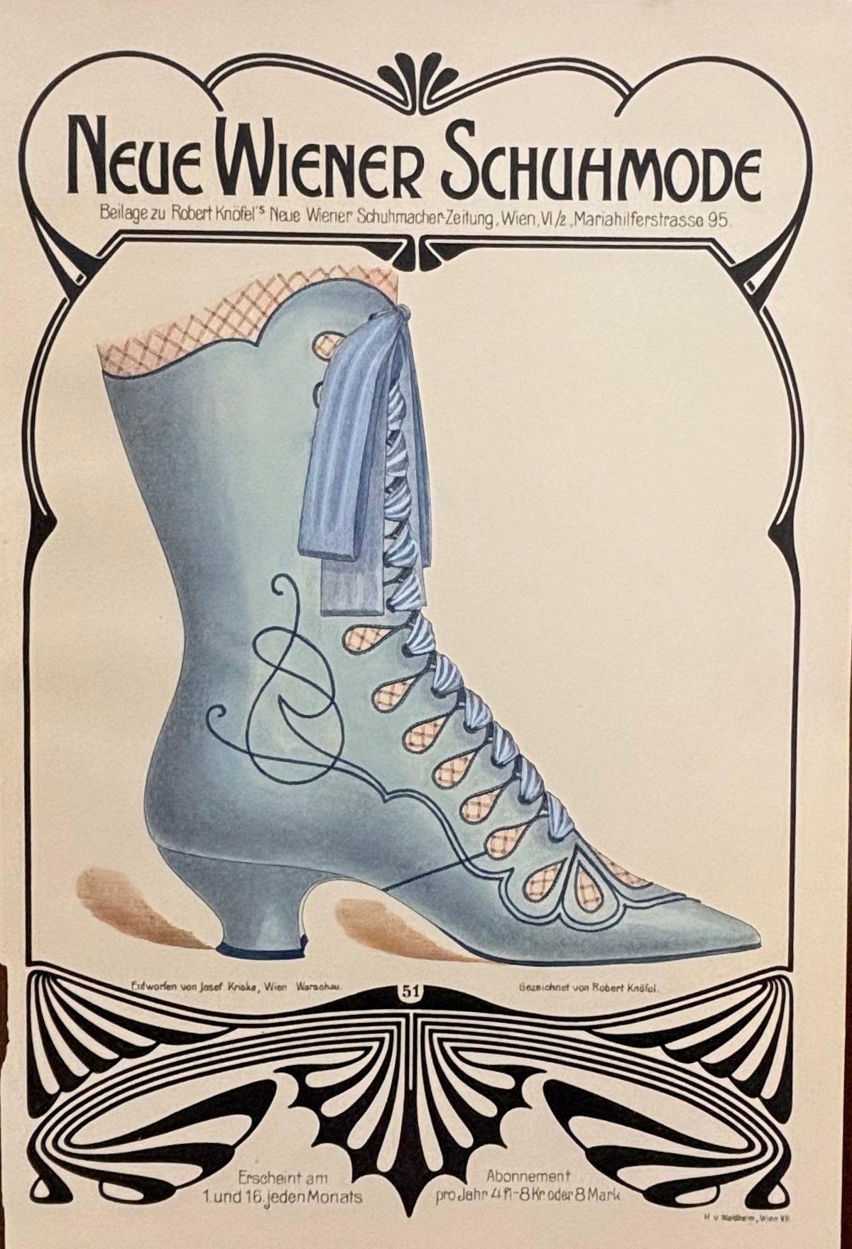 New Viennese Shoe Fashion 5, by Robert Knöfel