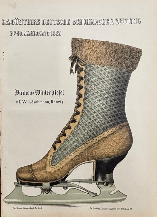 Ics skates No. 40, by Unknown