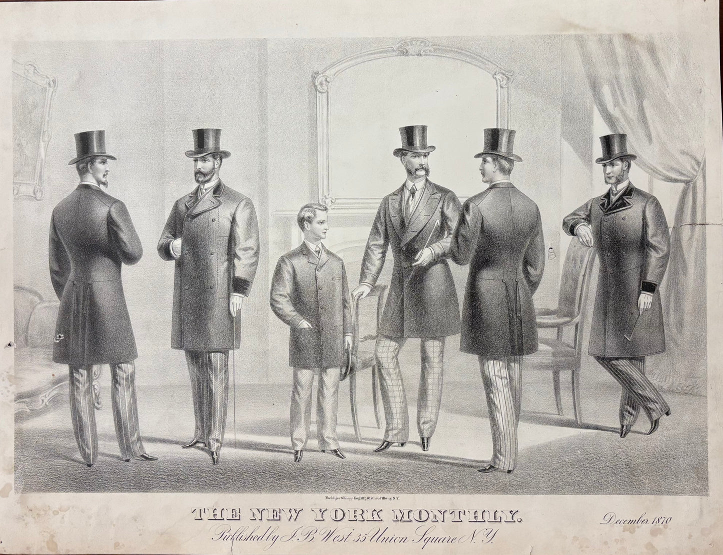 New York Monthly by Anonymous American artist
