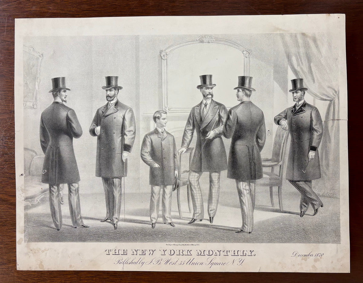 New York Monthly by Anonymous American artist